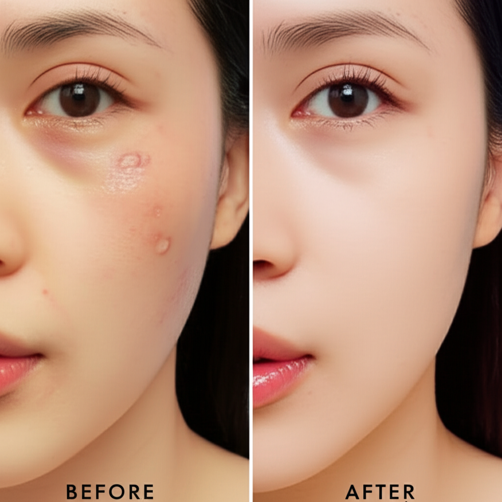 Limpeza de Pele - Antes e Depois 2