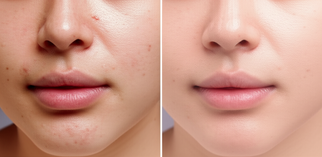 Limpeza de Pele - Antes e Depois 3