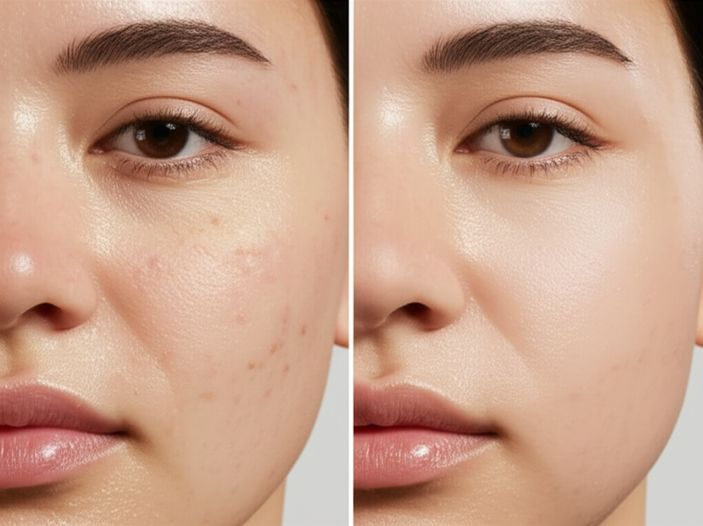 Limpeza de Pele - Antes e Depois 4