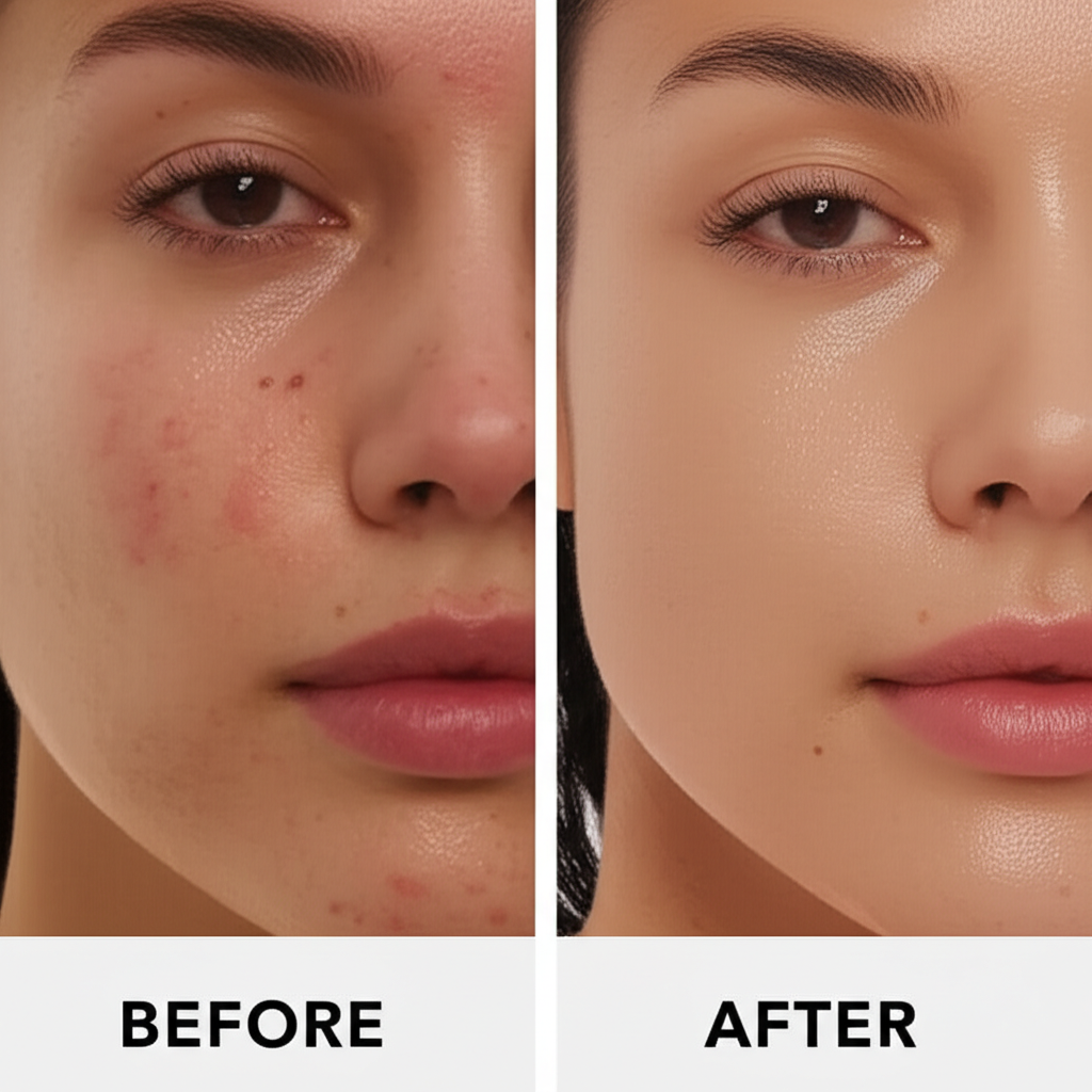 Limpeza de Pele - Antes e Depois 5