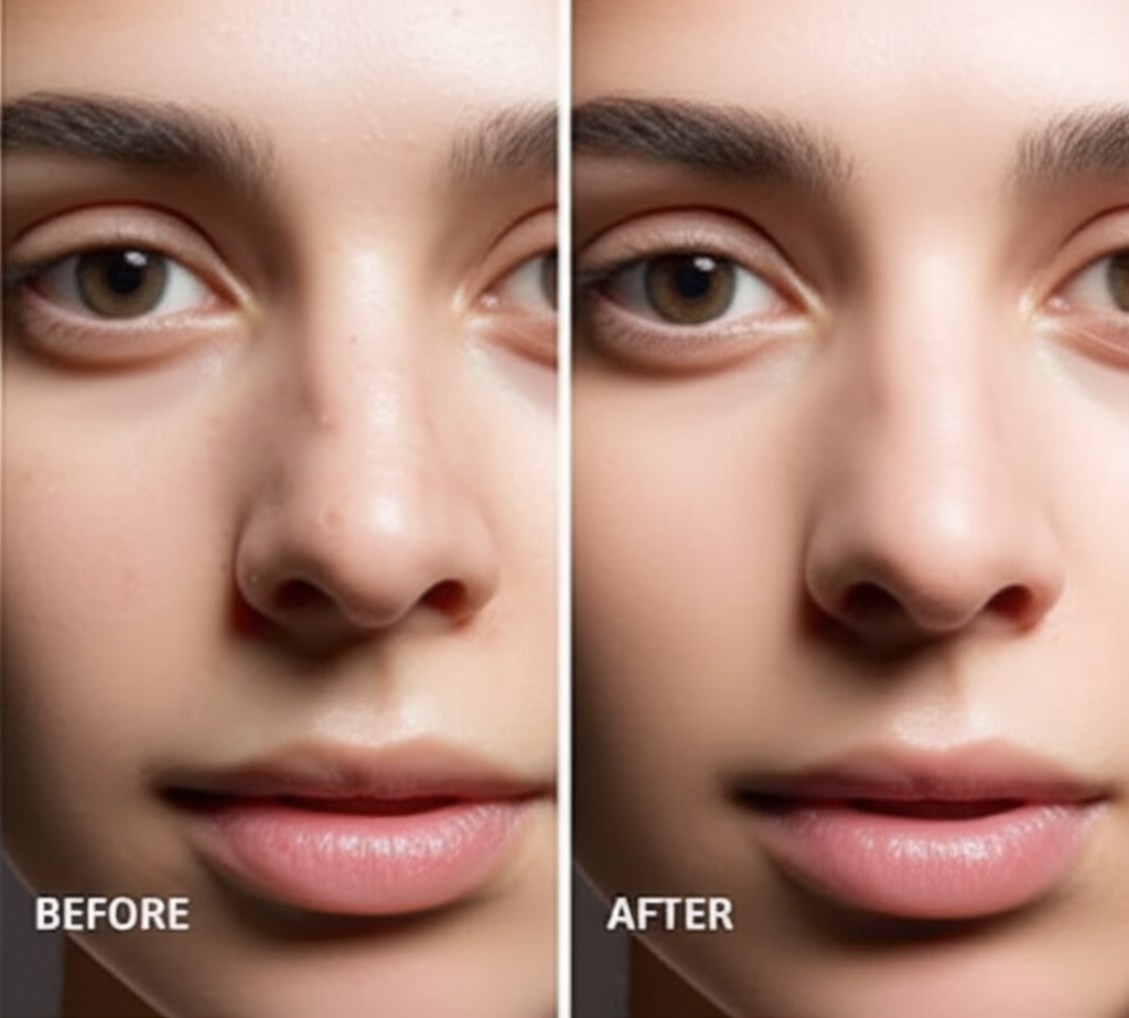 Limpeza de Pele - Antes e Depois 6